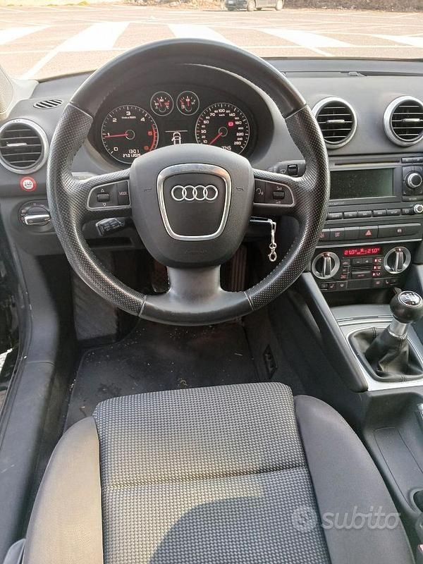 Usata Audi A3 Ambition 2010 Nero Utilitaria