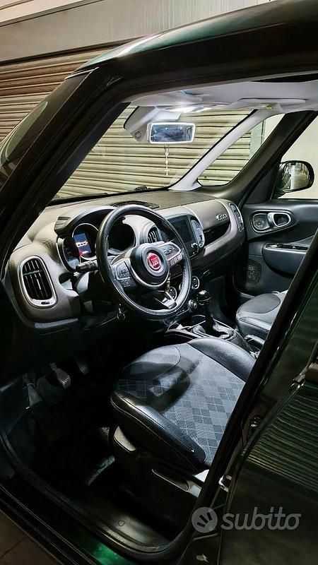 Usata Fiat 500L Lounge 120 CV (88 kW) 2017 Verde Monovolume