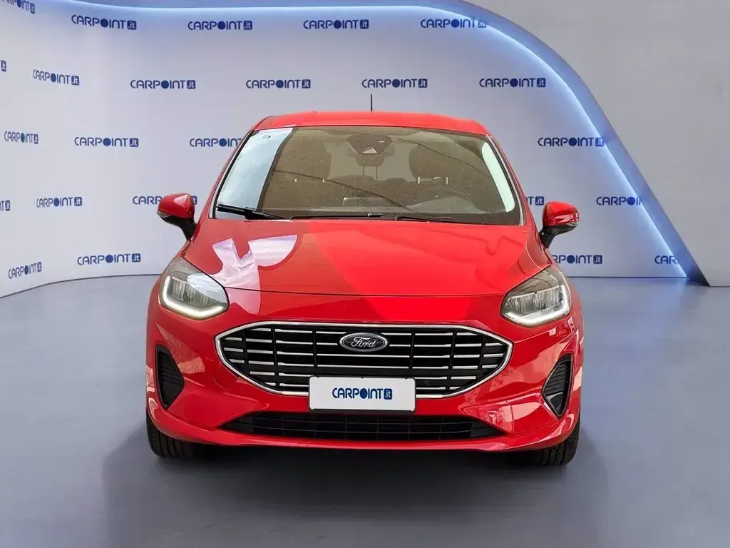 Usata Ford Fiesta Titanium 125 CV (91 kW) 2022 Rosso Utilitaria