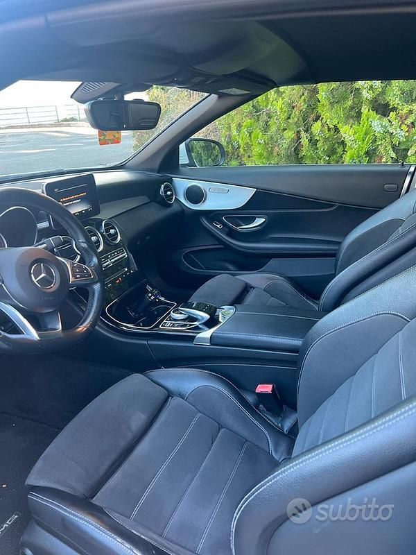 Usata Mercedes C180 Executive 156 CV (114 kW) 2016 Bianco Cabrio