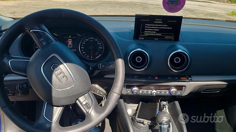 Usata Audi A3 Comfort 150 CV (110 kW) 2015 Blu Berlina