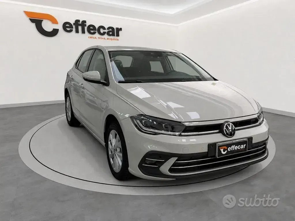 Usata VW Polo Style 95 CV (69 kW) 2022 Beige Utilitaria