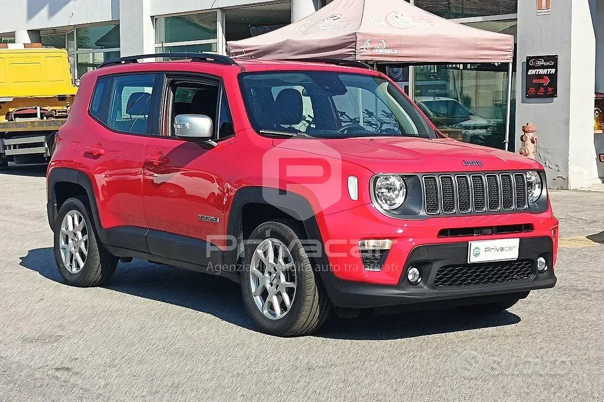 Usata Jeep Renegade Limited 130 CV (95 kW) 2022 Rosso SUV