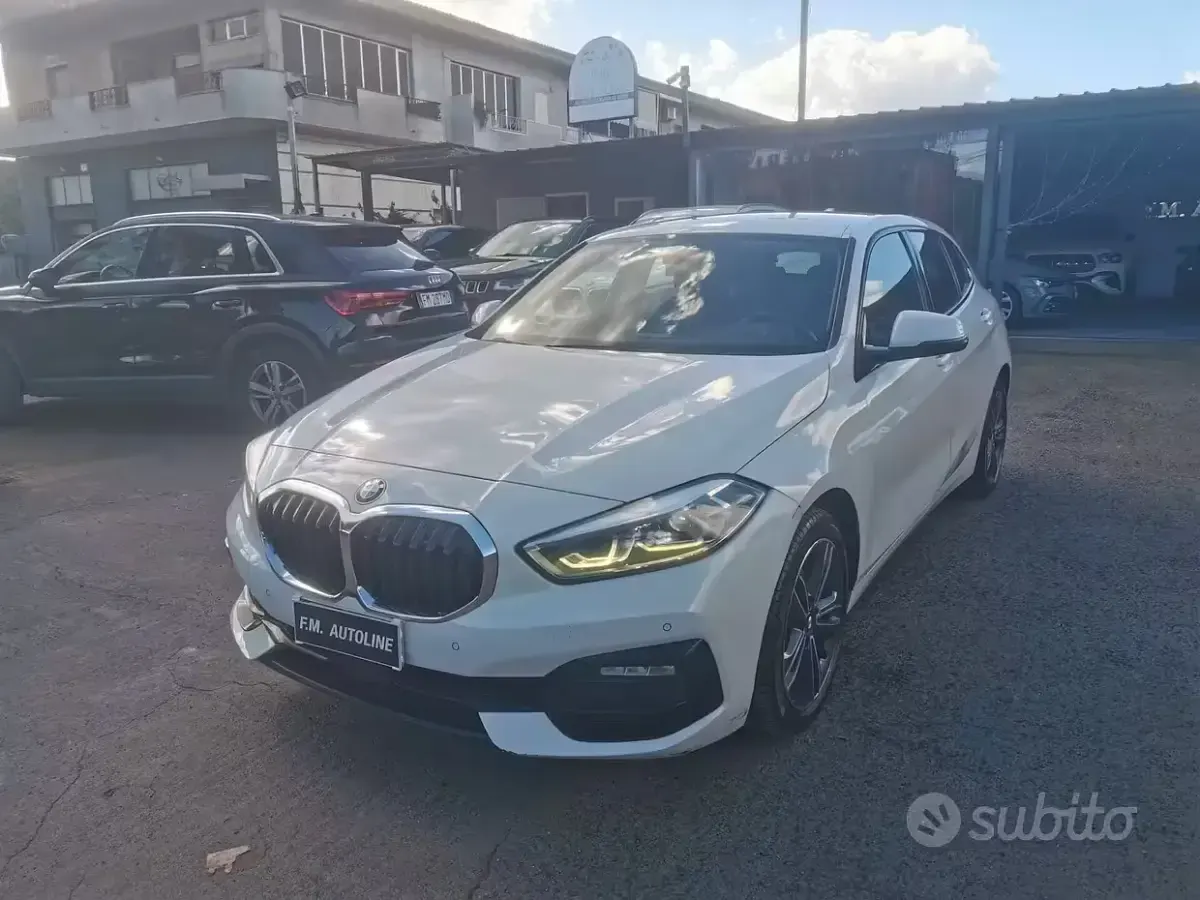 Usata BMW 118 Sport Line 150 CV (110 kW) 2021 Bianco Berlina