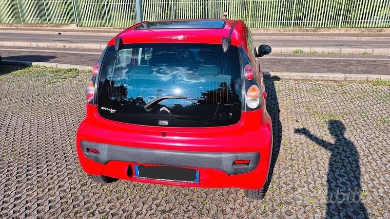 Usata Citroën C1 68 CV (50 kW) 2008 Rosso Utilitaria
