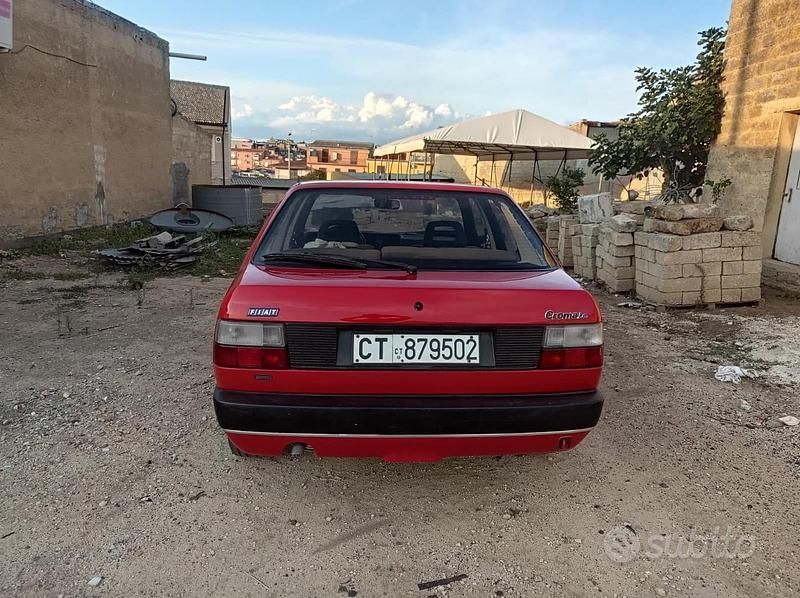 Usata Fiat Croma 117 CV (86 kW) 1988 Rosso Berlina