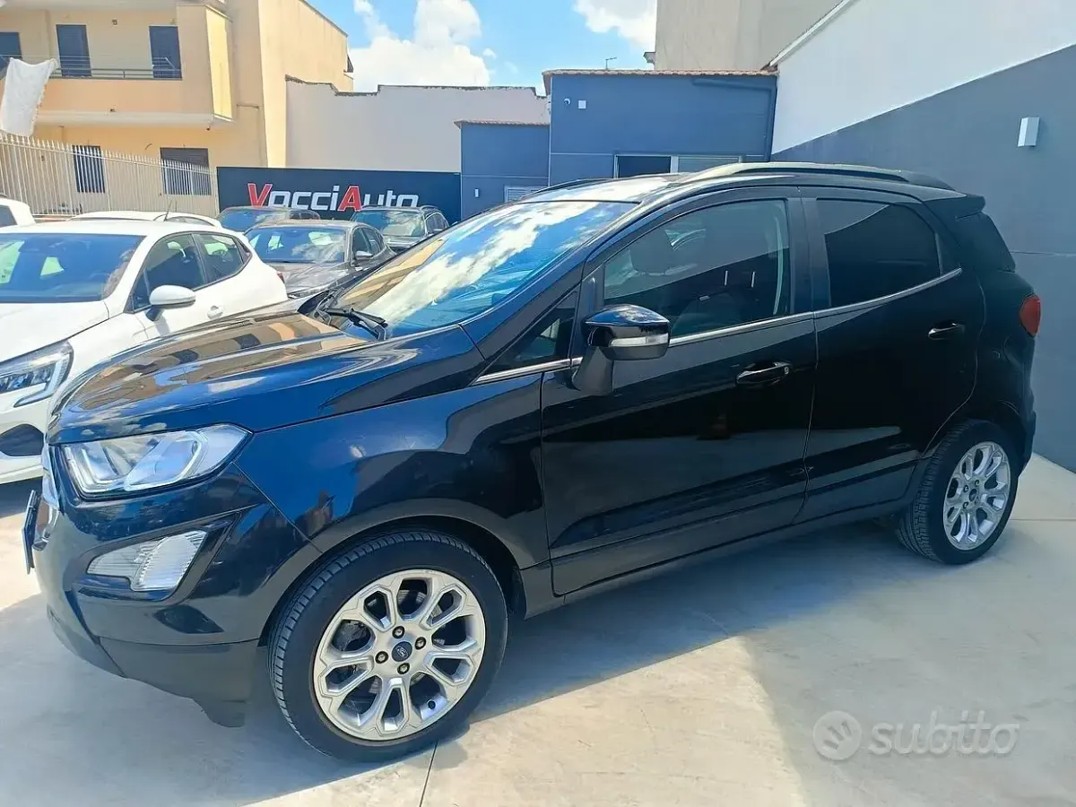 Usata Ford Ecosport Titanium 125 CV (91 kW) 2022 Nero SUV