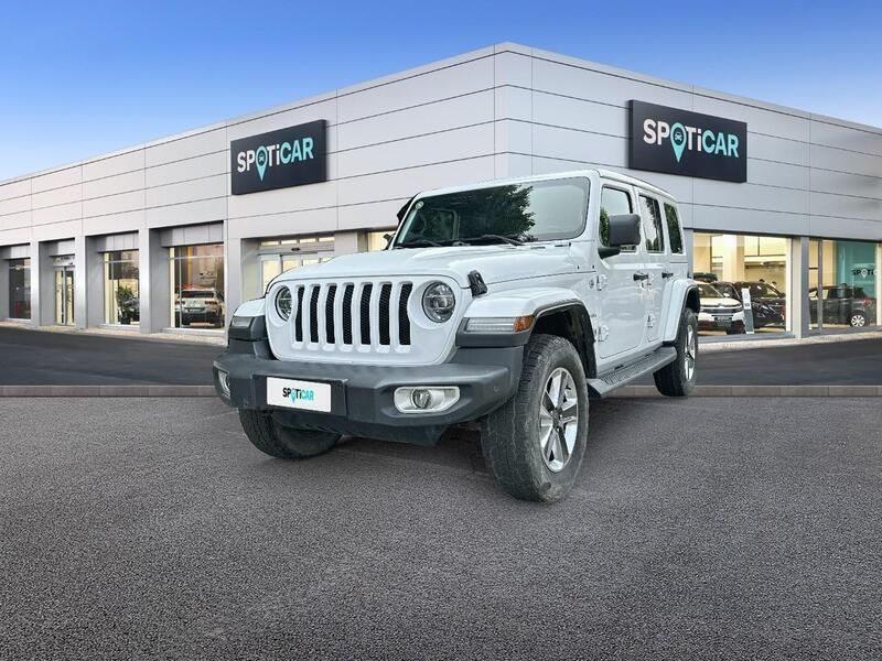 Bianco Usata 2021 Jeep Wrangler Sahara SUV | 46.400 € (Buon prezzo) - Immagine 1/4