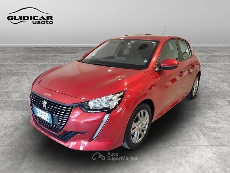 Usata Peugeot 208 Active 75 CV (55 kW) 2020 Gray Utilitaria