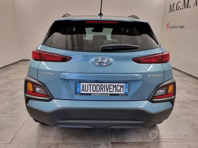 Usata Hyundai Kona 120 CV (88 kW) 2020 Verde SUV