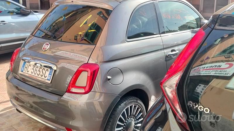 Usata Fiat 500 Lounge 69 CV (50 kW) 2017 Grigio Berlina
