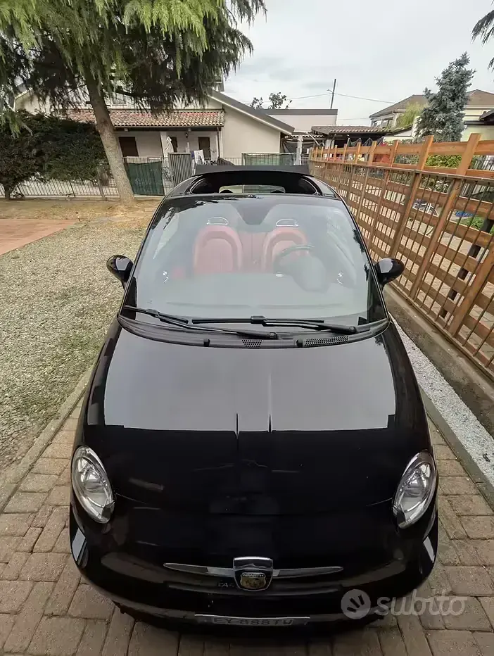 Usata Abarth 595 160 CV (117 kW) 2015 Nero Cabrio