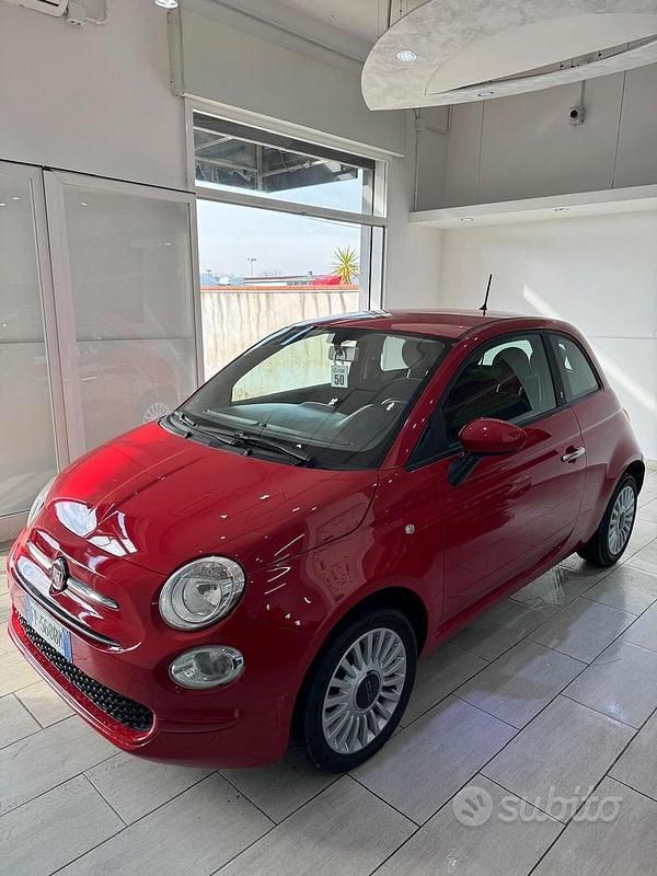 Usata Fiat 500 Lounge 69 CV (50 kW) 2018 Rosso Berlina