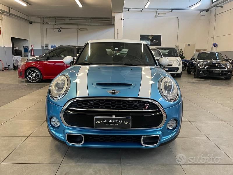 Usata Mini Cooper S 192 CV (141 kW) 2014 Blu Utilitaria