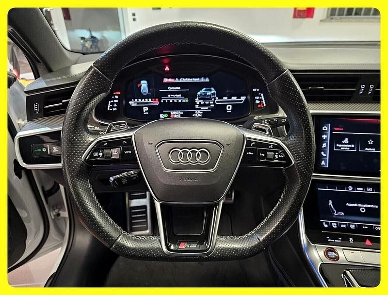 Usata Audi RS6 600 CV (441 kW) 2021 Bianco Station wagon