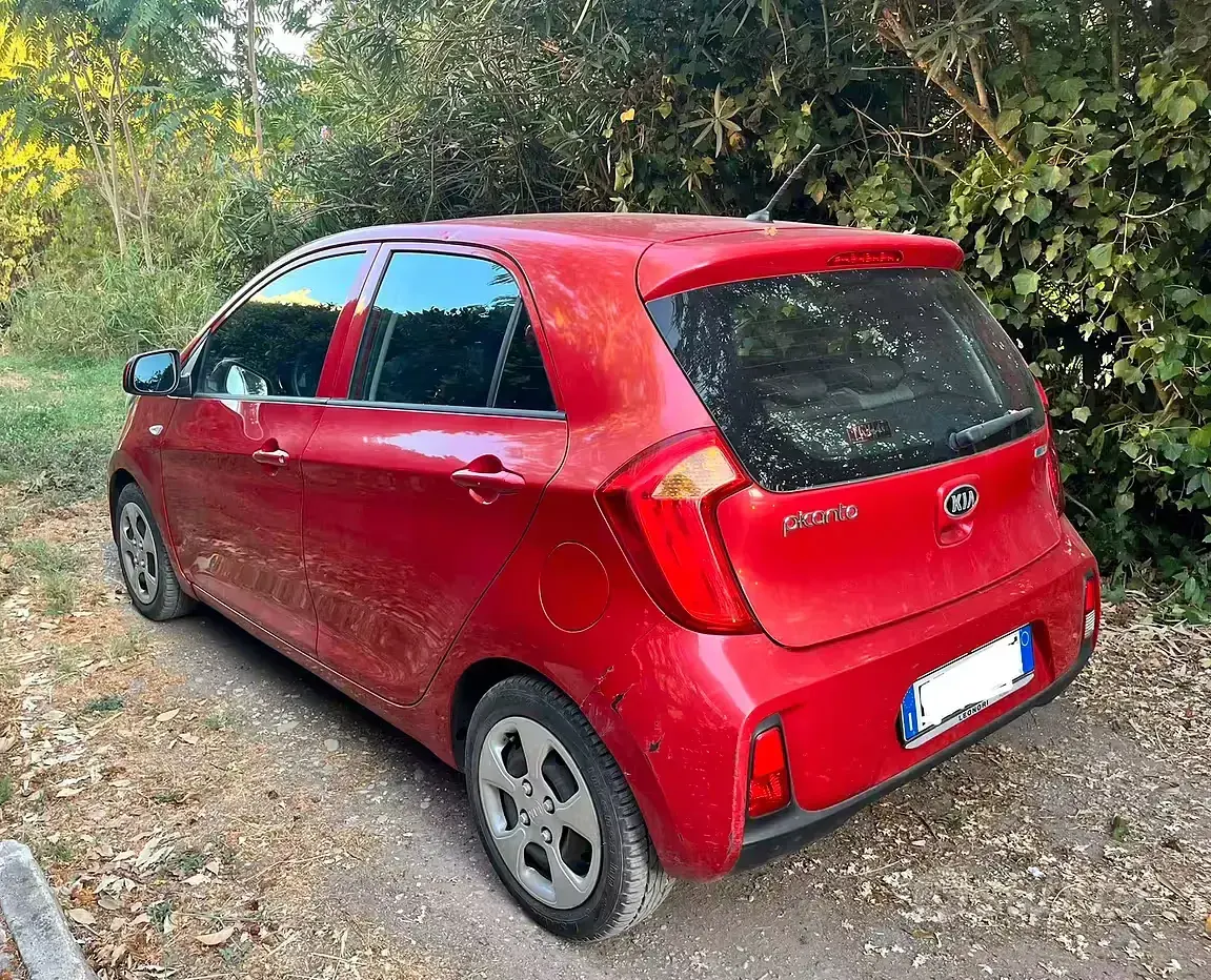 Usata Kia Picanto 69 CV (50 kW) 2016 Rosso Utilitaria