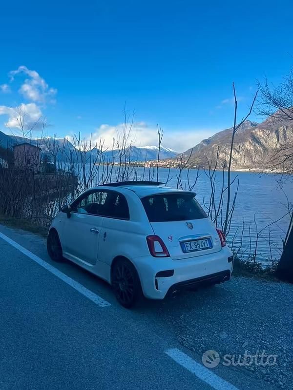 Usata Abarth 595 Turismo 165 CV (121 kW) 2019 Bianco Utilitaria