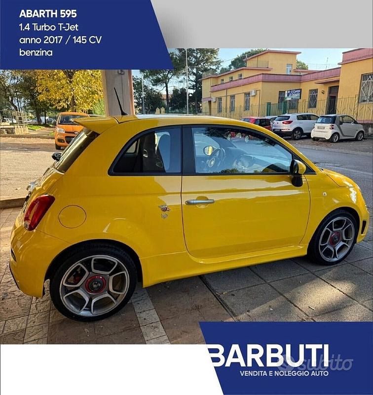 Usata Abarth 595 145 CV (106 kW) 2017 Giallo Berlina