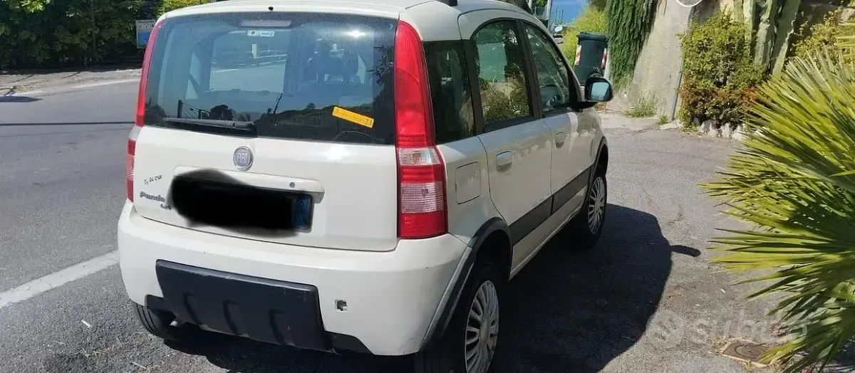 Second-hand Fiat Panda 4x4 60 CP (44 kW) 2010 Alb Hatchback