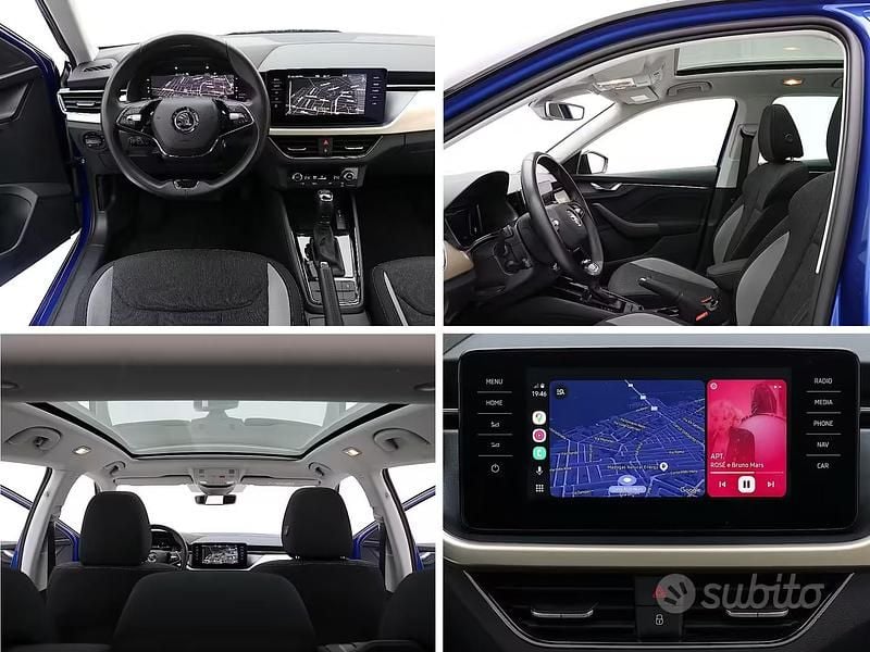 Usata Skoda Kamiq 115 CV (84 kW) 2020 Blu SUV