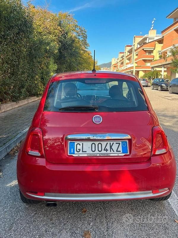 Usata Fiat 500 2016 Rosso Utilitaria