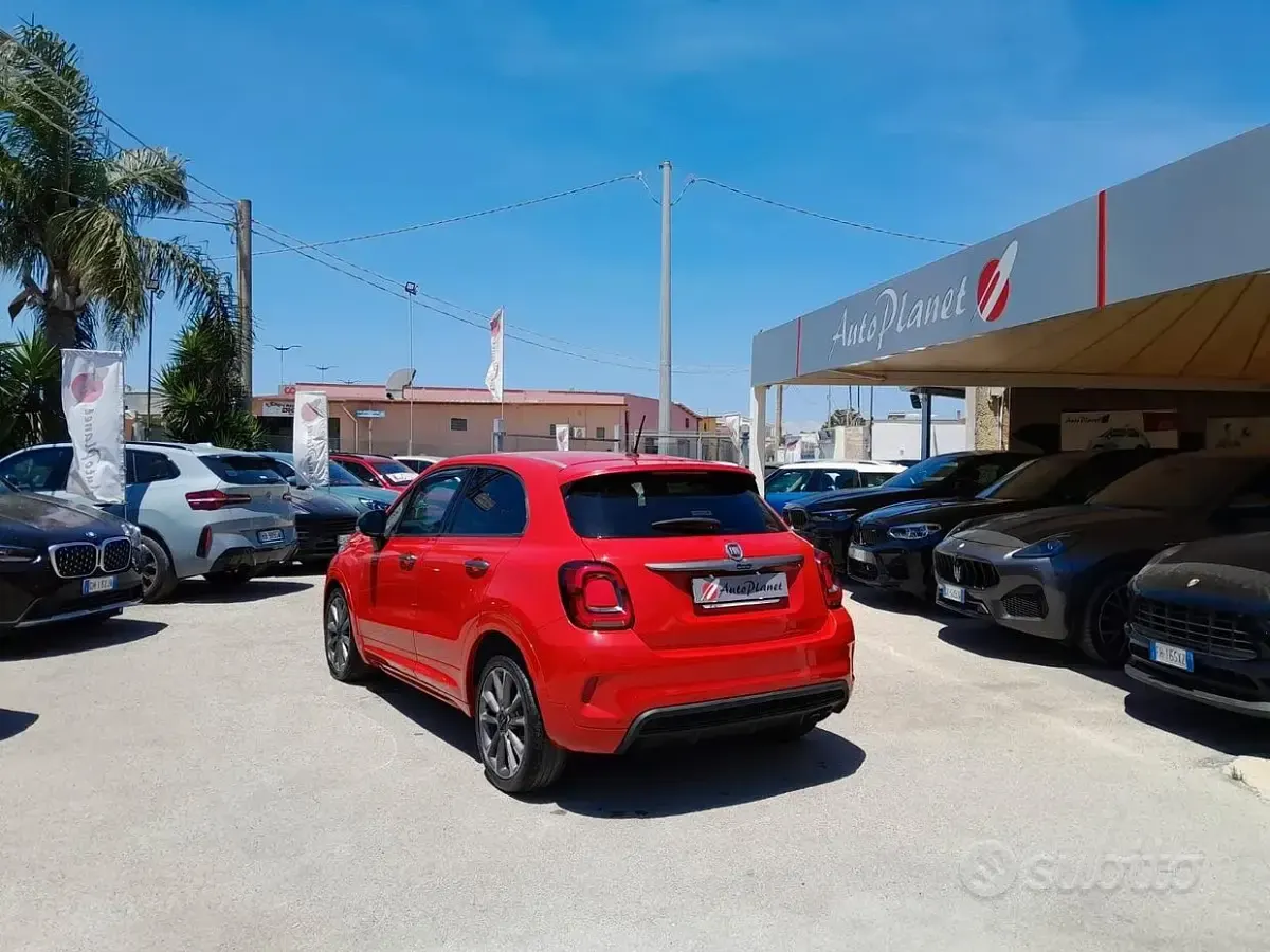 Usata Fiat 500X Sport 120 CV (88 kW) 2019 Rosso SUV