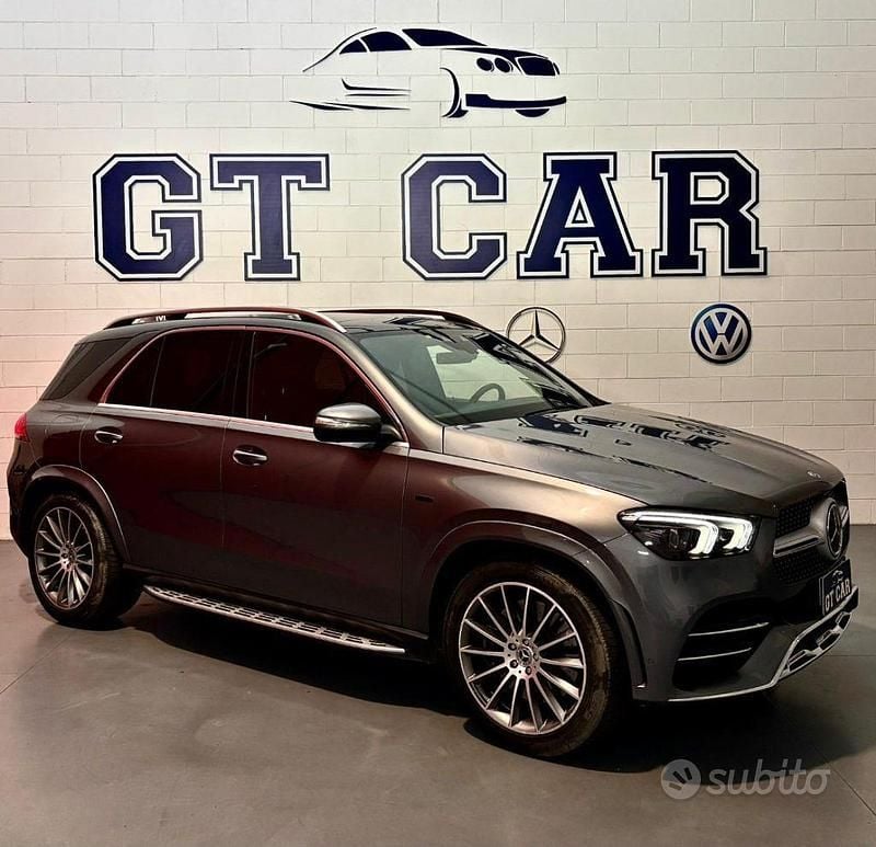 Usata Mercedes GLE350 Premium 320 CV (235 kW) 2020 Grigio scuro SUV