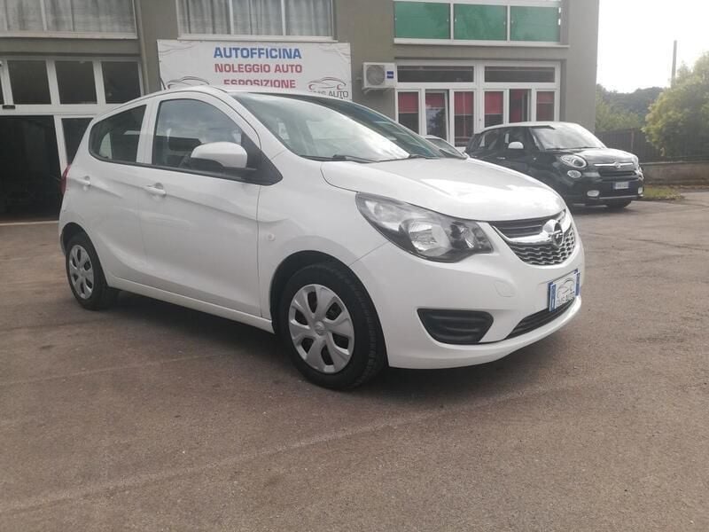 Usata Opel Karl 75 CV (55 kW) 2018 Bianco Utilitaria