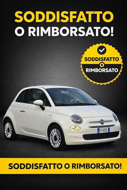 Usata Fiat 500 Lounge 69 CV (50 kW) 2019 Bianco Utilitaria
