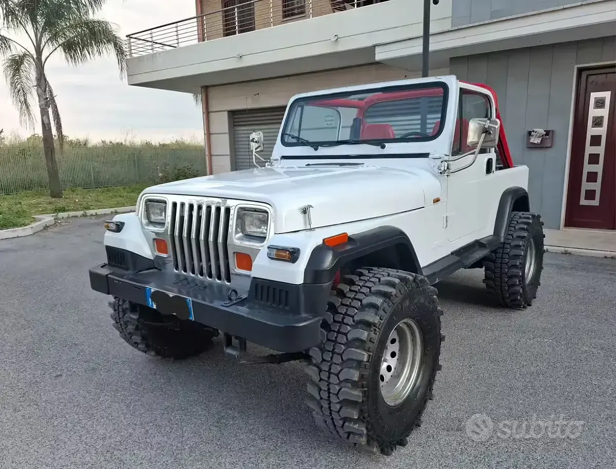 Usata Jeep Wrangler 103 CV (75 kW) 2014 Bianco SUV