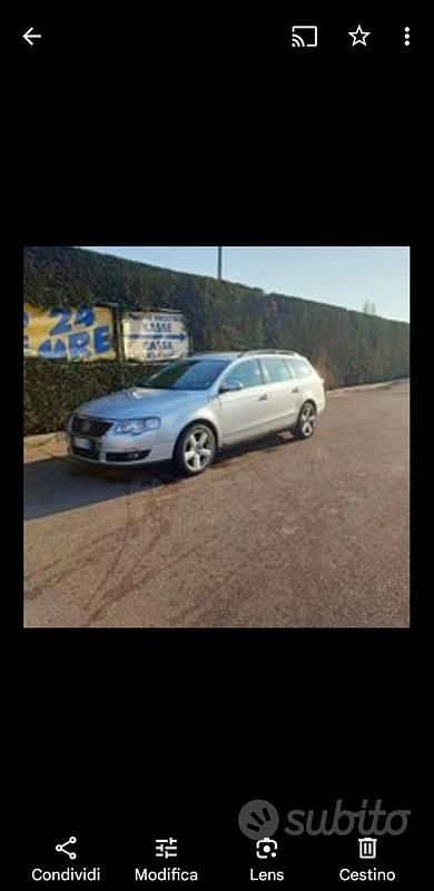 Usata VW Passat 140 CV (102 kW) 2006 Grigio Station wagon