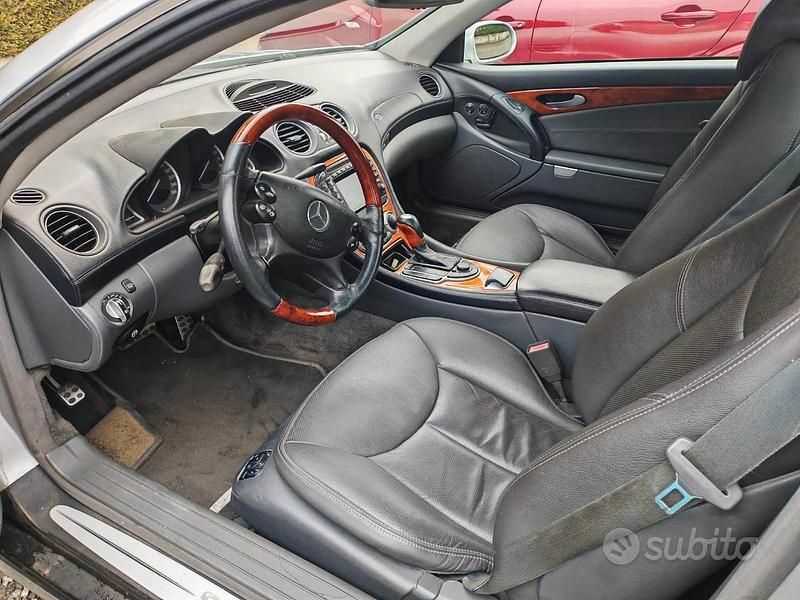 Käytetty Mercedes SL350 245 HP (180 kW) 2003 Harmaa Avoauto
