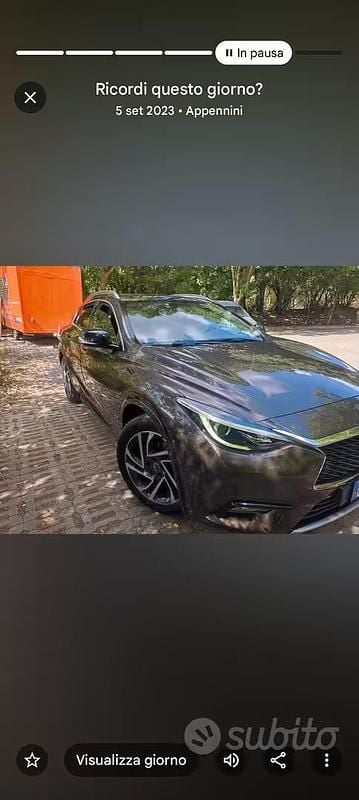 Usata Infiniti Q30 109 CV (80 kW) 2016 Marrone SUV