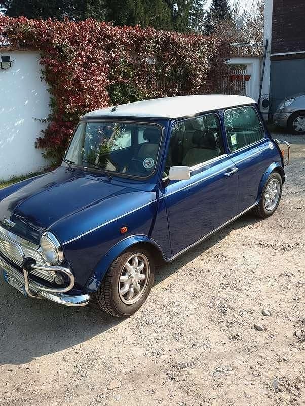 Usata Rover Mini 53 CV (38 kW) 1998 Blu/azzurro Berlina