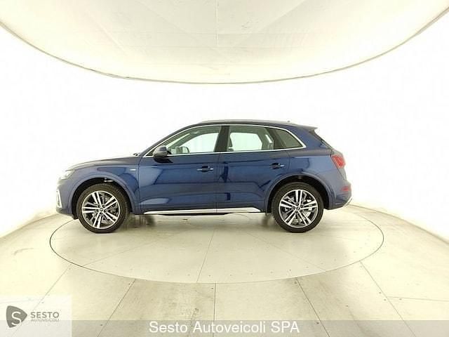 Usata Audi Q5 S-line plus 204 CV (150 kW) 2021 Blu SUV