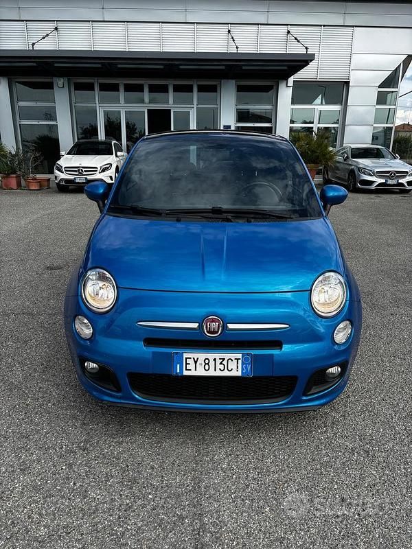 Usata Fiat 500 S 95 CV (69 kW) 2015 Blu Berlina