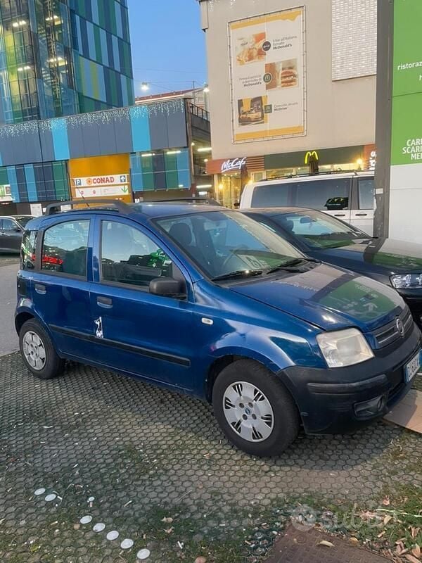 Usata Fiat Panda 60 CV (44 kW) 2007 Blu Utilitaria