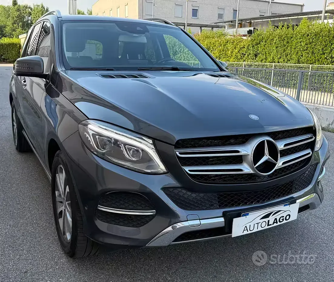Usata Mercedes GLE250 Premium 204 CV (150 kW) 2015 Grigio SUV