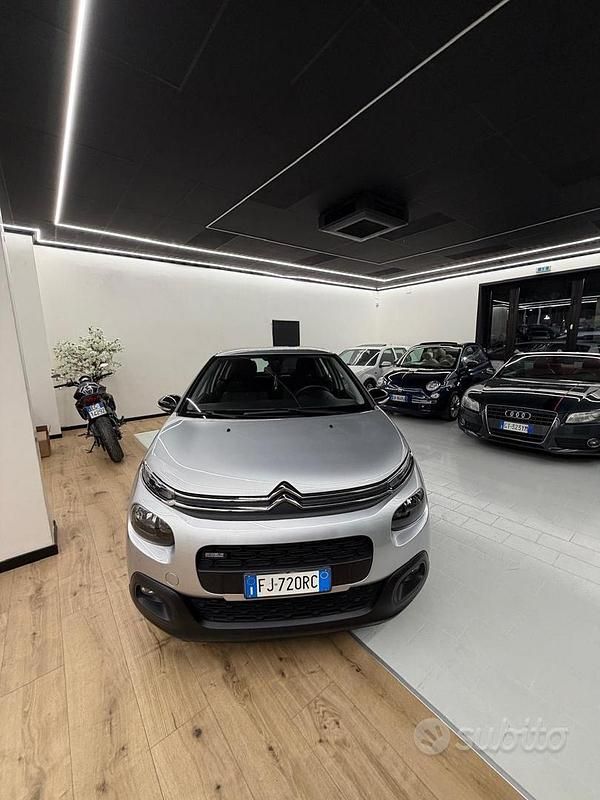 Usata Citroën C3 Feel 67 CV (49 kW) 2018 Grigio Utilitaria