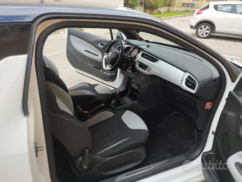 Usata Citroën DS3 91 CV (66 kW) 2014 Bianco