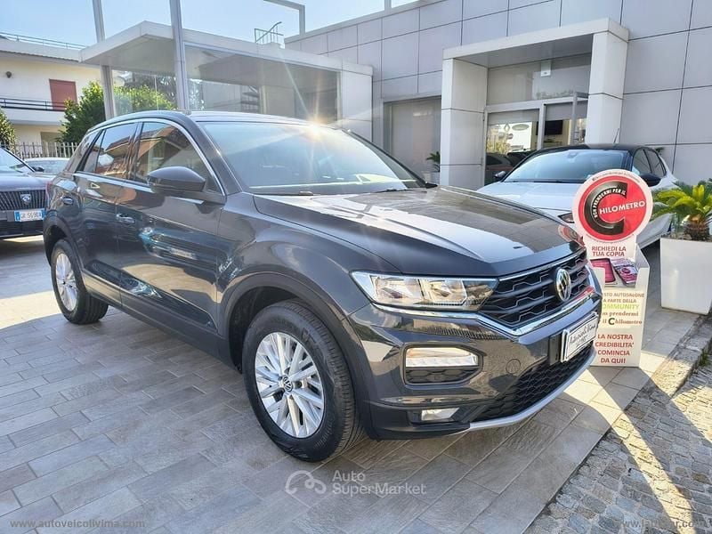 Grigio Usata 2020 VW T-Roc Business SUV | 20.950 € (Buon prezzo) - Immagine 1/4
