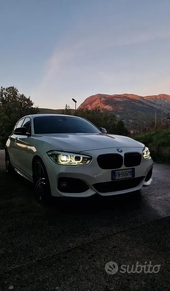 Usata BMW 114 95 CV (69 kW) 2018 Bianco Utilitaria