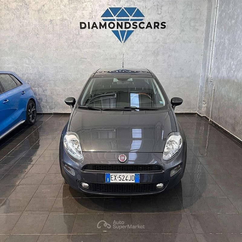 Usata Fiat Punto Lounge 75 CV (55 kW) 2015 Grigio Utilitaria