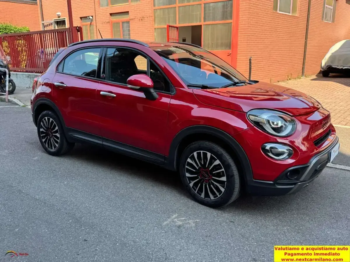 Usata Fiat 500X Red 131 CV (96 kW) 2022 Rosso SUV