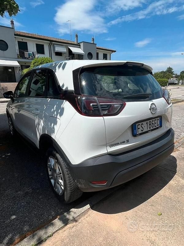 Usata Opel Crossland X Innovation 83 CV (61 kW) 2019 Bianco SUV