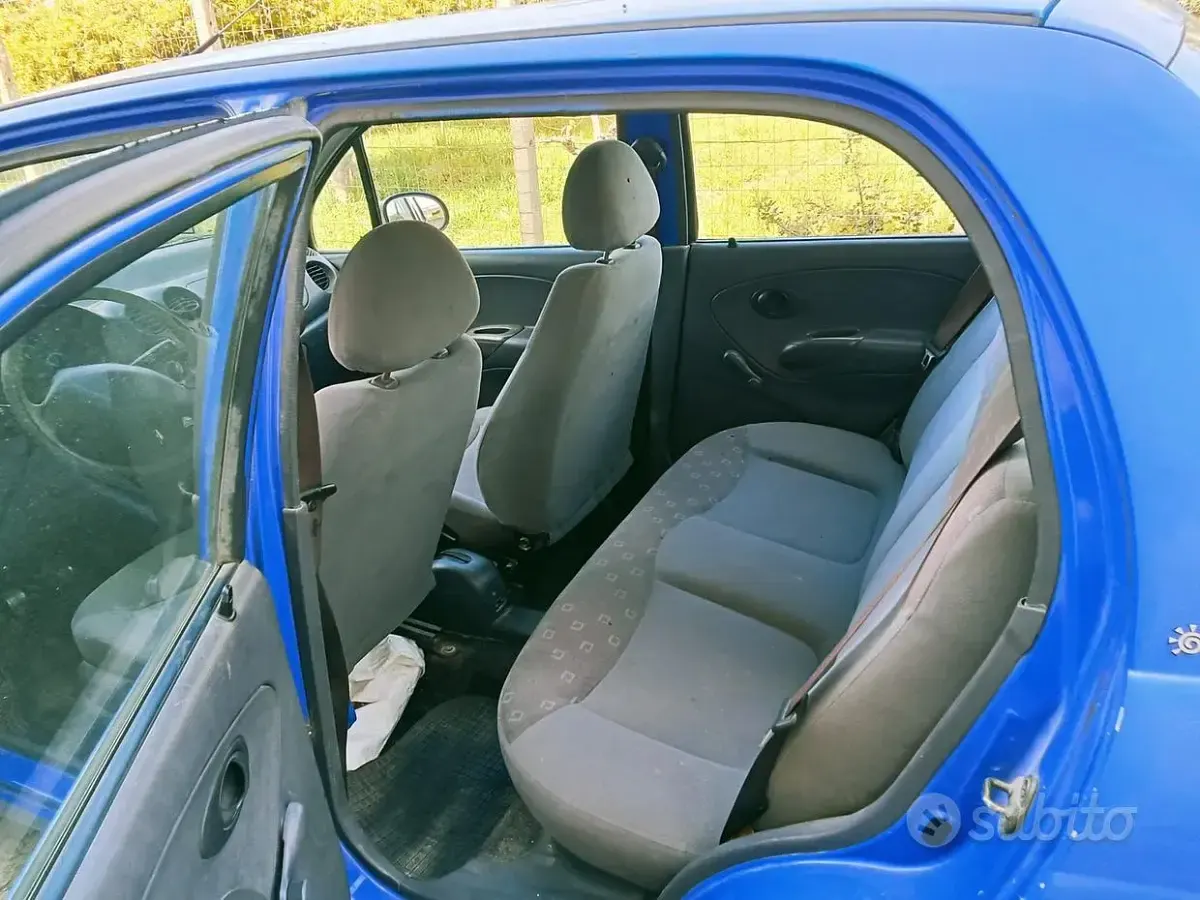 Usata Chevrolet Matiz 51 CV (37 kW) 2004 Blu Utilitaria