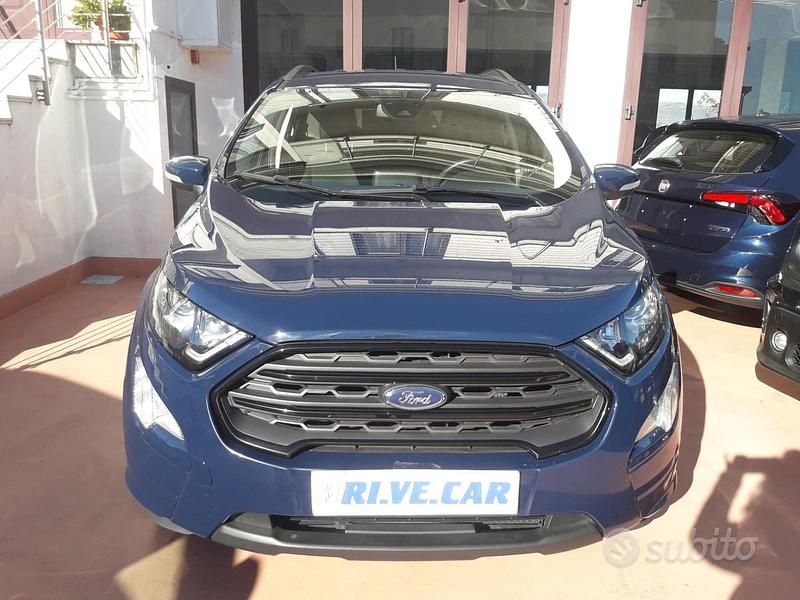 Usata Ford Ecosport ST 125 CV (91 kW) 2022 Blu SUV