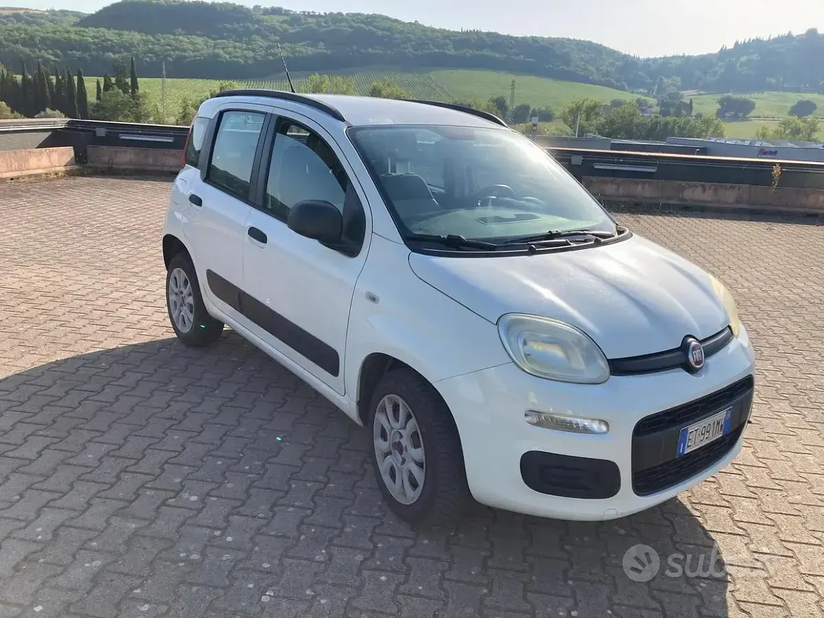 Usata Fiat Panda 85 CV (62 kW) 2014 Bianco Utilitaria