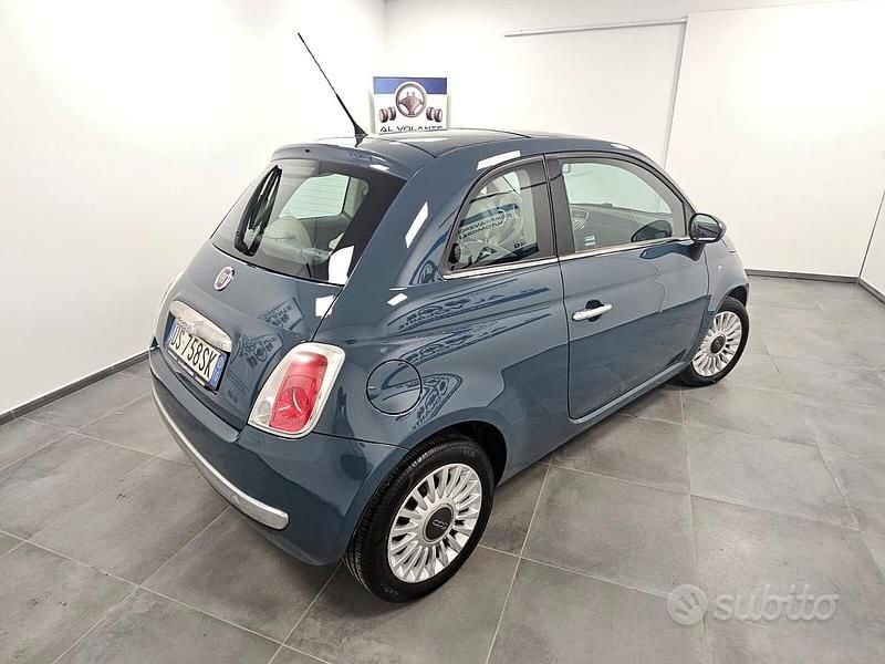 Usata Fiat 500 Lounge 69 CV (50 kW) 2008 Blu Berlina