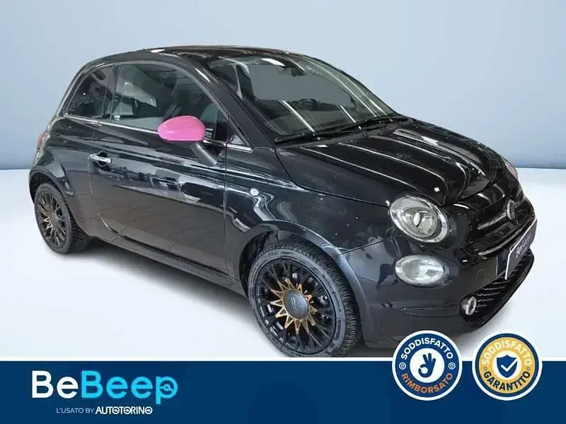 Usata Fiat 500 Collezione 69 CV (50 kW) 2019 Nero metallizzato Berlina